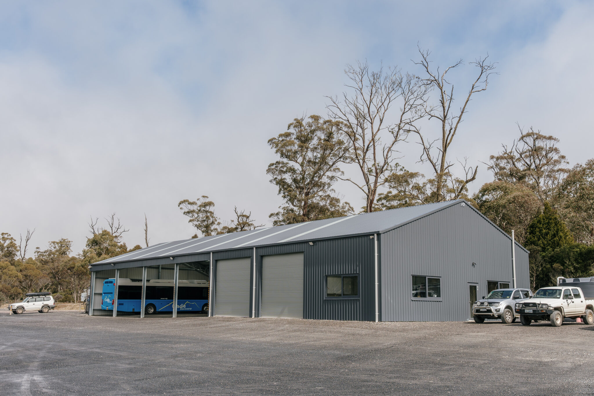 Cradle Mountain Bus Shelter